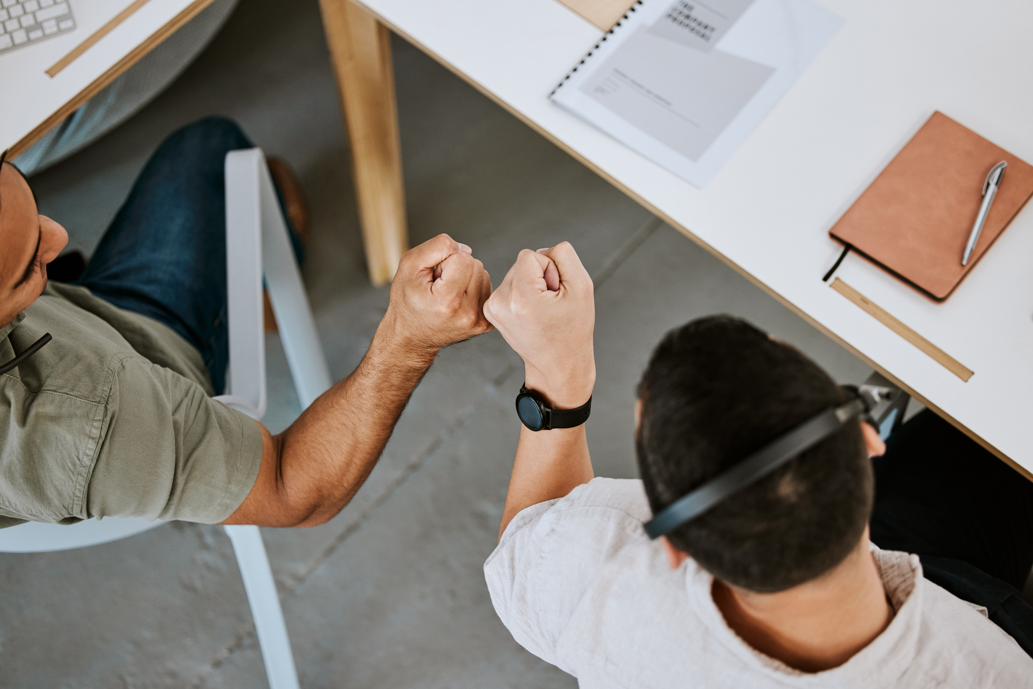 Komplimente im Büro